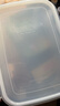 家の物語(yǔ)（KATEI STORY）日本進(jìn)口大號保鮮盒冰箱收納盒食品級水果蔬菜儲物米箱雜糧密封盒 透明 9.3L 單件裝 曬單實(shí)拍圖