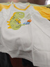 兒童短袖純棉夏季新款男女寶寶t恤卡通短袖韓版單上衣 G42-頑皮恐龍 130 cm 曬單實(shí)拍圖