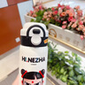 象普（SHINPUR）哪吒系列雙飲保溫杯學生隨行316內(nèi)膽保溫水杯兒童便攜吸管保溫壺 哪吒雙飲杯-黑色500ml 曬單實拍圖