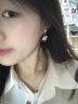 Lnieer珍珠魚(yú)尾流蘇S925銀針耳環(huán)耳墜女2025新款爆款輕奢小眾高級(jí)感耳飾 珍珠魚(yú)尾流蘇耳釘1對(duì)【925銀針】 曬單實(shí)拍圖