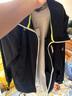 諾帝卡（NAUTICA）【商場同款】男裝春夏新款潮流舒適連帽夾克外套男KS4103 藏青4NV L 曬單實拍圖