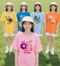 糖果色T恤定制logo閨蜜裝純棉團(tuán)體服聚會班服運(yùn)動會演出彩色短袖 糖果色T恤定制（單面?。?XL 【建議130-140斤左右】 曬單實(shí)拍圖