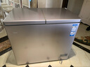 海爾（Haier）雙溫冰柜241升/293升/300升家用冷藏冷凍兩用兩箱商用大容量雙開門冷柜一級(jí)節(jié)能臥式雪柜電冰柜 【新品216升】PCM內(nèi)膽/內(nèi)置玻璃門 216L 曬單實(shí)拍圖