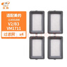 樂狗 適配美的吸塵器除螨儀配件V2 B3 VM1711過濾網(wǎng)濾芯濾棉HEPA海帕配件 4只裝 曬單實(shí)拍圖