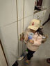 SUNDAY AFTERNOONS兒童男孩女孩防曬帽嬰兒寶寶戶(hù)外沙灘太陽(yáng)大檐魚(yú)尾遮陽(yáng)帽防水透氣 粉色熱帶植物 L（建議年齡5歲以上) 53-56cm 曬單實(shí)拍圖