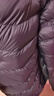 笛莎（DEESHA）女童2023秋短款三防輕薄羽絨服外套B32346801 黑色 160 曬單實(shí)拍圖