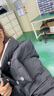 妃莉杋（FeiLiFan）羽絨棉服女短款2025新款冬季韓版撞色小個(gè)子時(shí)尚洋氣加厚棉襖外套 黑色 M （100-115斤） 曬單實(shí)拍圖