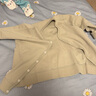 babylove寶寶開(kāi)衫春秋長(cháng)袖嬰幼兒外套彈力外穿休閑上衣簡(jiǎn)約百搭秋裝 曬單實(shí)拍圖