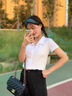 正品名牌包包女2025新款潮時尚真皮單肩斜跨cf小香風菱格鏈條女包 黑色小號 曬單實拍圖