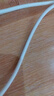 華為原裝6A數(shù)據(jù)線type-c充電線超級快充mate60pro mate50 40pro 30pro p60p50p40p30nova9 10 11榮耀90 Type-C接口-白色1米【6A閃充線】 曬單實拍圖