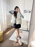 Vistline老爹鞋女2025新款厚底增高運動鞋女韓系拼色阿甘鞋女網(wǎng)紅松糕鞋女 粉紅色 35 曬單實拍圖