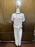 衣典零一（LEDIALYI）2025夏季女裝新款休閑寬松杭州真絲短袖t恤女桑蠶絲半袖襯衫上衣 圖片色（571） M 曬單實(shí)拍圖
