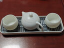 鈺銓龍門(mén) 羊脂玉瓷西施壺一壺兩杯 德化白瓷素燒高檔茶壺茶杯套組禮盒裝 西施壺一壺兩杯-聚福杯 曬單實(shí)拍圖