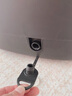 美的（Midea）泡腳桶足浴盆電動泡腳盆加熱全自動按摩洗腳盆智能恒溫過膝療家用 母親節(jié)禮物實用送媽媽婆婆長輩 官方熱賣款-38.4cm高桶深-ZL306深空灰 生日禮物送女生女士老婆爸爸父親節(jié)老人老公 曬單實拍圖