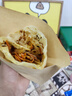 皓梵潔牛皮油紙袋防油食品包裝袋早餐食品級(jí)煎餅紙袋子手抓餅油紙一次性 防油紙袋17*18cm本色100個(gè)裝 曬單實(shí)拍圖
