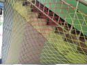 彩色安全網(wǎng)陽(yáng)臺防護網(wǎng)防墜尼龍球場(chǎng)圍網(wǎng)樓梯護欄防摔繩網(wǎng) 10cm網(wǎng)孔6mm繩粗彩色網(wǎng) 1米*4米 曬單實(shí)拍圖