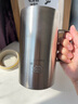 沃德百惠（WORTHBUY）冰霸杯冰塊保冷杯不銹鋼水杯大容量保溫咖啡杯拿鐵杯直飲直身杯杯 【達(dá)達(dá)獅】600ml（黃色蓋子） 不銹鋼 曬單實(shí)拍圖