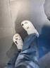 CORCS CROCS 夏季新款貝雅洞洞鞋男女戶外涼拖鞋男士沙灘鞋 白色 38 曬單實(shí)拍圖