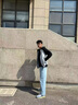 吉普（JEEP）天絲薄款牛仔褲男2025春夏薄款顯瘦闊腿直筒褲百搭長褲子男 曬單實拍圖