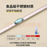 原始人燒烤簽子304不銹鋼燒烤用具烤針扁簽羊肉串鐵簽子燒肉簽串針簽子 【加長加厚】304不銹鋼40cm100支 曬單實(shí)拍圖