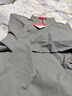 皮爾卡丹（pierre cardin）春秋季新款長袖t恤男士翻領(lǐng)POLO衫中年爸爸無痕樹皮紋體恤上衣服 深灰藍 XL 曬單實拍圖