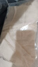 對白萊賽爾醋酸垂感輕薄半身裙女2025夏季新款不規(guī)則拼接a字傘裙 奶油米 S 曬單實拍圖