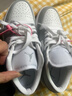 耐克（NIKE）【潮】Air Jordan aj1板鞋男女情侶新款低幫休閑耐磨運動(dòng)籃球鞋 DC0774-105 灰白 36.5 曬單實(shí)拍圖