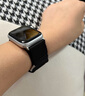 ENDUROBAND適用蘋(píng)果手表表帶apple watch s10/s9/ultra2新款尼龍表帶iwatch s8/7/6/5/4/se手表帶 黑色 表盤(pán)通用【44/45/46/49mm】 曬單實(shí)拍圖