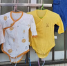 棉芹新生兒衣服春秋款剛出生純棉包屁衣幼兒初生滿(mǎn)月寶寶嬰兒衣服 黃地球2件裝【四季款】 59cm （建議1-3個(gè)月體重8-12斤） 曬單實(shí)拍圖