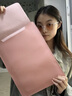晴熙筆記本電腦內膽包蘋(píng)果MacBookair13保護套華為MatebookD14寸男女 櫻語(yǔ)粉【可當支架+鼠標墊】 適配15-16英寸寸電腦 曬單實(shí)拍圖