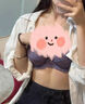 莫代爾純欲蕾絲性感內(nèi)衣女套裝聚攏收副乳超薄本命年紅色透明美背文胸罩 紫色套裝(內(nèi)衣禮盒) 75A (34) 【小胸聚攏】 曬單實拍圖
