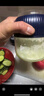 南極人榨汁機(jī)小型家用輔食機(jī)嬰兒榨汁杯料理機(jī)噸噸桶便攜式網(wǎng)紅鮮榨可碎冰果汁機(jī)電動(dòng)攪拌杯 10刀單杯雙蓋600ml寶石藍(lán) 曬單實(shí)拍圖