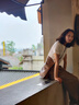 馬登女裝 基礎(chǔ)鹽系短袖打底衫黑白T純棉色半袖顯瘦無感內(nèi)搭正肩T恤 象牙白 馬登工裝 L 曬單實(shí)拍圖