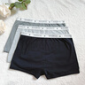 雅鹿大碼四角純棉內褲女士夏季防走光防磨腿加大打底平角安全短褲女 【淺灰+深灰】 2條 L （建議100-120斤） 曬單實(shí)拍圖