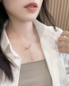 BOGLIA小蠻腰項(xiàng)鏈女18k玫瑰金吊墜高檔鎖骨鏈小眾設(shè)計(jì)生日禮物送女友 18k金小蠻腰項(xiàng)鏈 曬單實(shí)拍圖