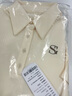 初申夏季polo短袖連衣裙女精致字母刺繡收腰顯瘦休閑百搭裙子S52Q014 曬單實(shí)拍圖