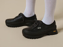 VANS范斯官方 Authentic Vibram DX黑武士厚底增高男女德比鞋低幫 黑色 37 曬單實(shí)拍圖