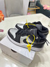 耐克（NIKE）Air Jordan 1 Low AJ1女款白粉莓果粉輕便舒適低幫休閑運動籃球鞋 DA5551-001黑銀 36.5 曬單實拍圖