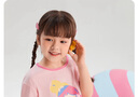 JELLYBABY 女童馬甲開衫兒童坎肩春秋內(nèi)穿寶寶上衣春裝新款女2025 粉色 100 CM 曬單實(shí)拍圖
