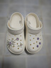 卡駱馳（crocs）雪屋Clog洞洞鞋戶外厚底沙灘鞋女鞋拖鞋厚底涼拖涼鞋 M5W7 曬單實(shí)拍圖
