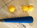 SSK日本【軟式海綿棒球棒壘球棒】幼童小學(xué)生TeeBall裝備套裝訓(xùn)練 24英寸 60cm 175g一根球棒+三球 曬單實(shí)拍圖