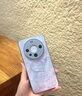 品盟（PISMEXOK）【自帶鏡頭膜】適用于華為mate70/60/Pro+新款手機殼鏡頭全包保護套卡通彩繪玻璃硅膠軟邊后殼女款 【遠峰藍】 華為 Mate 60 Pro 曬單實拍圖