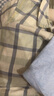 戴維貝拉（DAVE＆BELLA）童裝男襯衣兒童襯衫男童長袖秋裝寶寶衣服春秋上衣大童格子打底衫 藍綠格【DB3224618-A】 90 （建議身高80-90cm） 曬單實拍圖