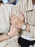 歐品客（Oupinke） 情侶表一對(duì)全自動(dòng)機(jī)械表夜光防水潮流時(shí)尚男女手表對(duì)表七夕禮物 3171情侶-鋼帶間白 曬單實(shí)拍圖