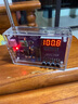 澤杰 收音機組裝套件fm調頻電路板制作 單片機diy電子制作焊接練習散件 5807收音機散件+外殼（主圖款） 曬單實拍圖