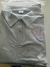 女士t恤春秋季新款女裝洋氣翻領(lǐng)polo衫長(cháng)袖體恤打底衫 148A灰色 2XL 建議125-130 曬單實(shí)拍圖
