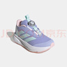 阿迪達(dá)斯（adidas）童鞋春季女童鞋子BOA款DURAMO運(yùn)動(dòng)鞋小大童兒童網(wǎng)面跑步鞋IH3606 曬單實(shí)拍圖