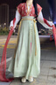 飚閣漢服中國風(fēng)女裝套裝2025年新款國風(fēng)大賞【花瑤】古裝唐制 粉色 里衣+外衣+裙子+披帛 均碼 80-135斤 曬單實(shí)拍圖