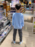唐獅童裝唐獅童裝男童短袖夏季2025新款哪吒敖丙國潮上衣兒童純棉半袖T恤 藍色26小白龍【身高+10拍】 140 曬單實拍圖