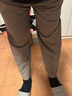 馬登工裝美式空氣感休閑褲男easypants直筒長(zhǎng)褲男士褲子夏季薄款西褲 煙灰綠 【輕奢高級(jí)感/潮流痞帥】 32 曬單實(shí)拍圖